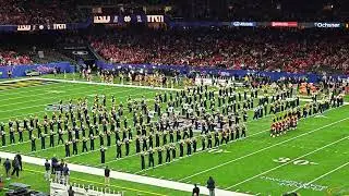 SUGAR BOWL 2025 NOTRE DAME UNIVERSITY MARCHING BAND