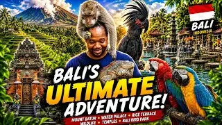 🌴 Bali Travel Vlog | Mount Batur, Water Palaces, Rice Terraces & Wildlife 🌋 #2025 #bali #vacation