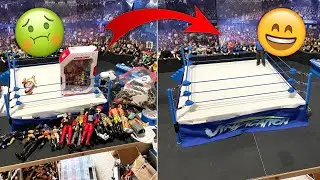 WWE FIGURE ROOM CLEAN UP! WWE FIGURE DISPLAY 2021!