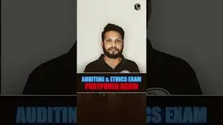 CA Inter Auditing And Ethics Exam Postponed Again 😱 #Shorts #CA #PW #ICAI