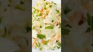 YUMMY Chicken Potato Salad #shorts #short #yummy #food