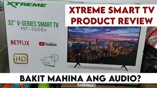 XTREME SMART TV 32 inches MF-3200V Product Review Lazada Shopee Online V SERIES GOOGLE