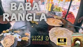 Desi Saag Paratha | Cheapest Saag Paratha Street Food Nashta | Saag Aloo Paratha|DESI NASHTA SAAG