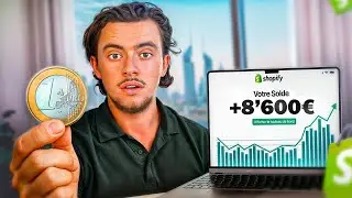 1&euro; pour lancer une boutique Shopify rentable (en 24h)