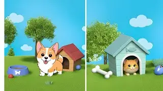 A Dream House for Pets 🐾🏠 With a Hidden Room Twist! 😻✨