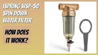REVIEW (2026): iSpring WSP-50 Spin Down Water Filter. Features