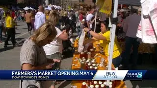 Plan ahead: Season's first Downtown Farmers Market is May 6