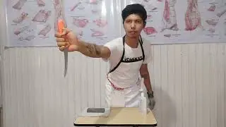 Sharpening and Proper knife handling, Deboning 