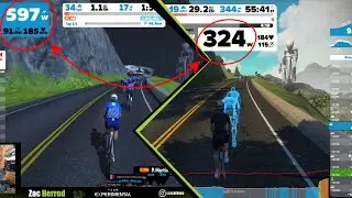 What 5 Years of Training Looks like on Zwift Original KOM