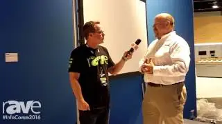 InfoComm 2016: Gary Kayye Interviews Ken Carmichael from PSAV About the Da-Lite Fast-Fold NXT