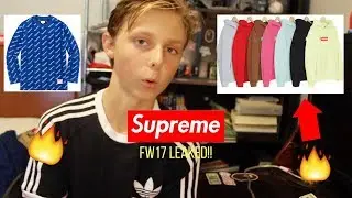 (SO MUCH HEAT)!! SUPREME FW17 PREVIEW/LOOKBOOK LEAKED (BOX LOGO AND MORE)!!!