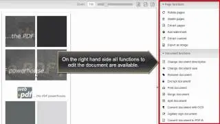 webPDF - Preview webPDF-Portal 2015