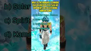 Dragon Ball Z Fan Challenge: The Great Saiyan Quiz Showdown | Anime Quiz #4 #anime #dbzfans