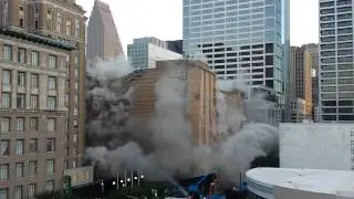 Macys demolition downtown Houston