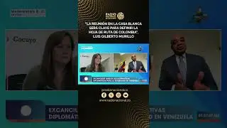 &ldquo;La reuni&oacute;n en la Casa Blanca ser&aacute; clave para definir la hoja de ruta de Colombia&rdquo;, Gilberto Murillo