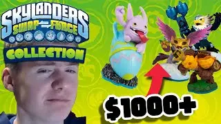 MY COMPLETE SKYLANDERS SWAP FORCE COLLECTION!!!