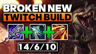 This Twitch build actually makes him OP - Twitch ADC Gameplay