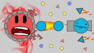 MOTHERSHIP GLITCH! 2 SHOT = KILL MOTHERSHIP / Diep.io Mothership vs Invincible Arena Closer