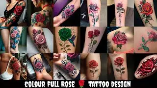 गुलाब का फूल का टैटू डिजाइन | Rose Tattoo Designs | Tattoo Designs
