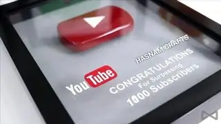 How To Make YouTube Play Button At Home | 1k Special Video | DIY YouTube Play Button