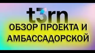 t3rn - ОБЗОР ПРОЕКТА И АМБАССАДОРСКОЙ ПРОГРАММЫ!