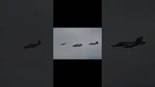RAAF Heritage Formation Avalon 2025  #boeing #raaf #superhornet #f35a  #spitfire #p51mustang #avalon