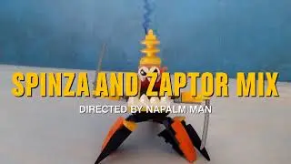 Lego Mixels Spinza and Zaptor Mix Instructions