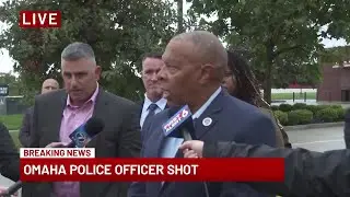Press Conference: Omaha Mayor's comments after officer shot in head
