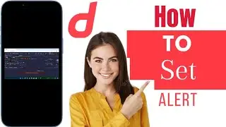 Как установить оповещение на Deriv TradingView | Установить сигнал на Deriv TradingView