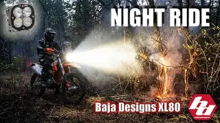 Dual sport night ride with a XL80