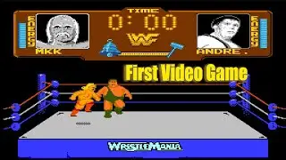 Hulk Hogan vs. Andre the Giant | Wrestlemania | WWf First Video Game | Nintendo Entertainment System