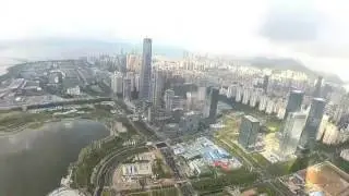 On the Roofs в Действие. Одно из Самых Высоких зданий в ShenZhen （Шенчжене）
