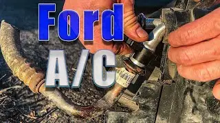 Quickly Disconnect Ford Air Conditioning (A/C) lines | How To