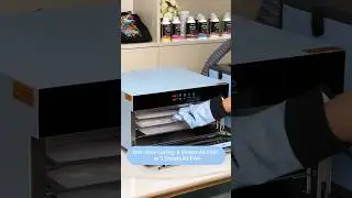 🔥A3 Oven Dryer & DTF Air Purifier boost batch DTF printing project business! #pydlife #dtf #dtfprint