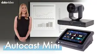 Autocast Mini Provides a Zero-Stress Corporate Video Production Solution | Datavideo Autocast Mini