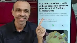 SAIU AGORA PRA QUEM TEM DINHEIRO ESQUECIDO 