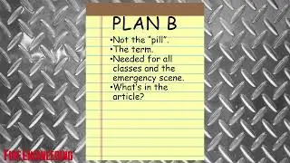 When Plan A Fails: Firefighter Training Tips for Plan B