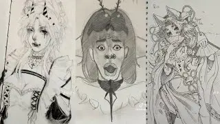 Tổng hợp 💐 vẽ tiktok 🎨🪽🫧💯#art 