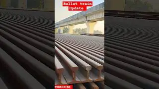 Mumbai Ahmedabad bullet train Update #train #bullet #india #railwayinfrastructure #dedicatedfr