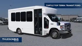 New Turtle Top Terra Transit Ford 14 Passenger Commercial Shuttle
