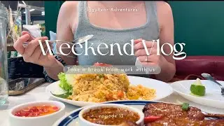 [15] Thai Supermarket | Ring Hunt | Banana Pancake Fail | Living in Singapore | Weekend Vlog