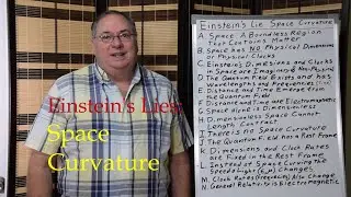 Einsteins Lies: Space Curvature