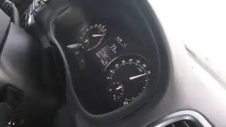 Skoda Fabia Monte Carlo 1.6 tdi speedo view