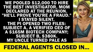 Family hired a PI to expose my lies—he uncovered their $380K wire fraud instead.