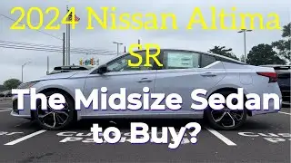 Nissan Altima SR 2024 года: ЛУЧШИЙ семейный седан?
