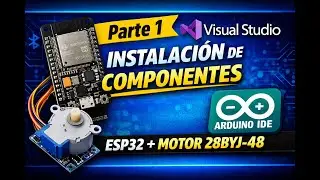 Parte 1 | ESP32 + 28BYJ-48: Instalación de Componentes para App Bluetooth en .NET MAUI | TOSTATRONIC