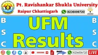 UFM Results 2024 A,B & C Category BSC Final & Second year BA Final