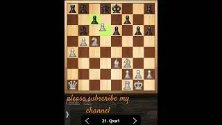 UNSTOPPABLE ATTACK! White Dominates the Center | Chess Strategy & Tactics #chess #chesscom