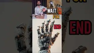 Make A Robotic Hand, Cardboard Based Robotic Arm #shorts #science #trending #experiment