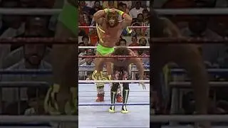 Ultimate Warrior MOCKS Rick Rude!